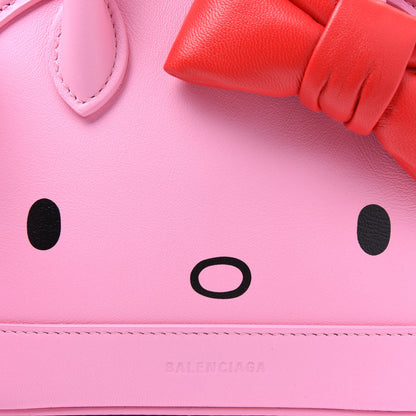 Balenciaga Calfskin Hello Kitty XXS Ville Top Handle Bag Pink 9 of 9