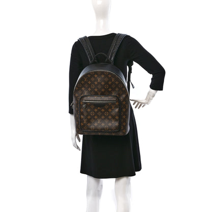 Louis Vuitton Monogram Macassar Josh NM Backpack 2 of 8