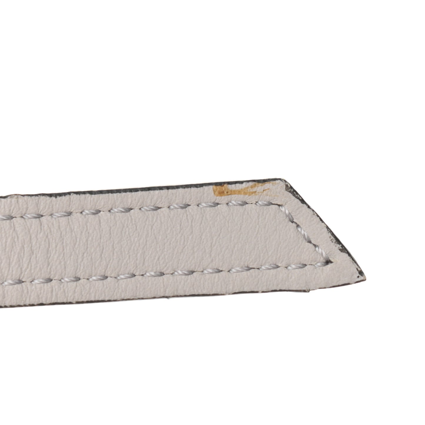 Calfskin Medium Tri-Fold Bag Pearl Grey