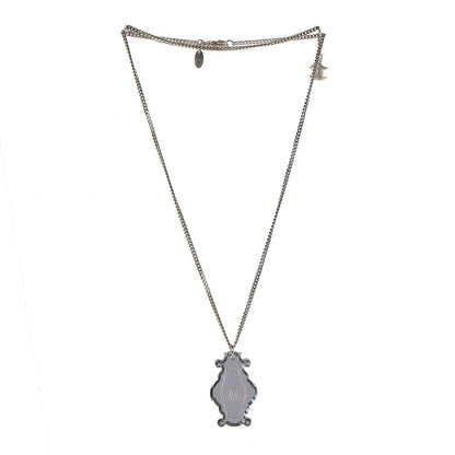Chanel Mirror CC Pendant Necklace Gold 3 of 6
