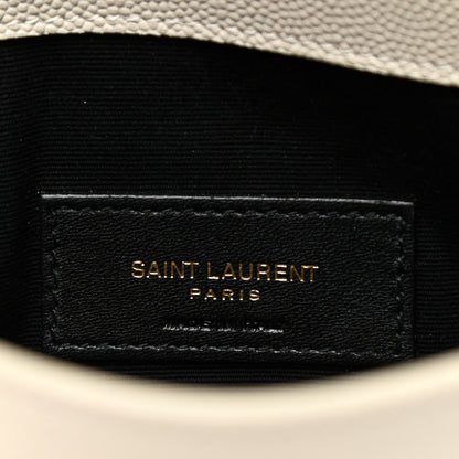 Saint Laurent Grain De Poudre Uptown Pouch Crema Soft 5 of 8