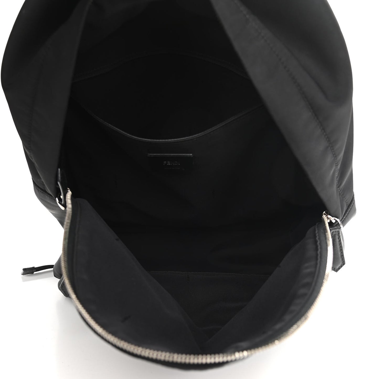 Nylon Vitello Elite Monster Eyes Rounded Backpack Black Yellow