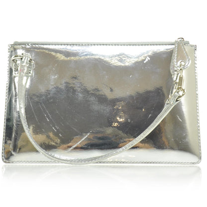 Louis Vuitton Monogram Miroir Inventeur Pochette Plat Silver 4 of 8