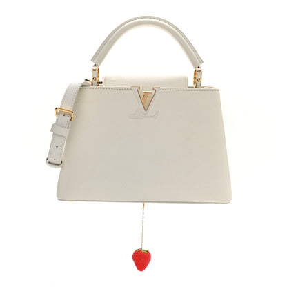 Louis Vuitton X UF Taurillon Artycapucines BB White 1 of 13