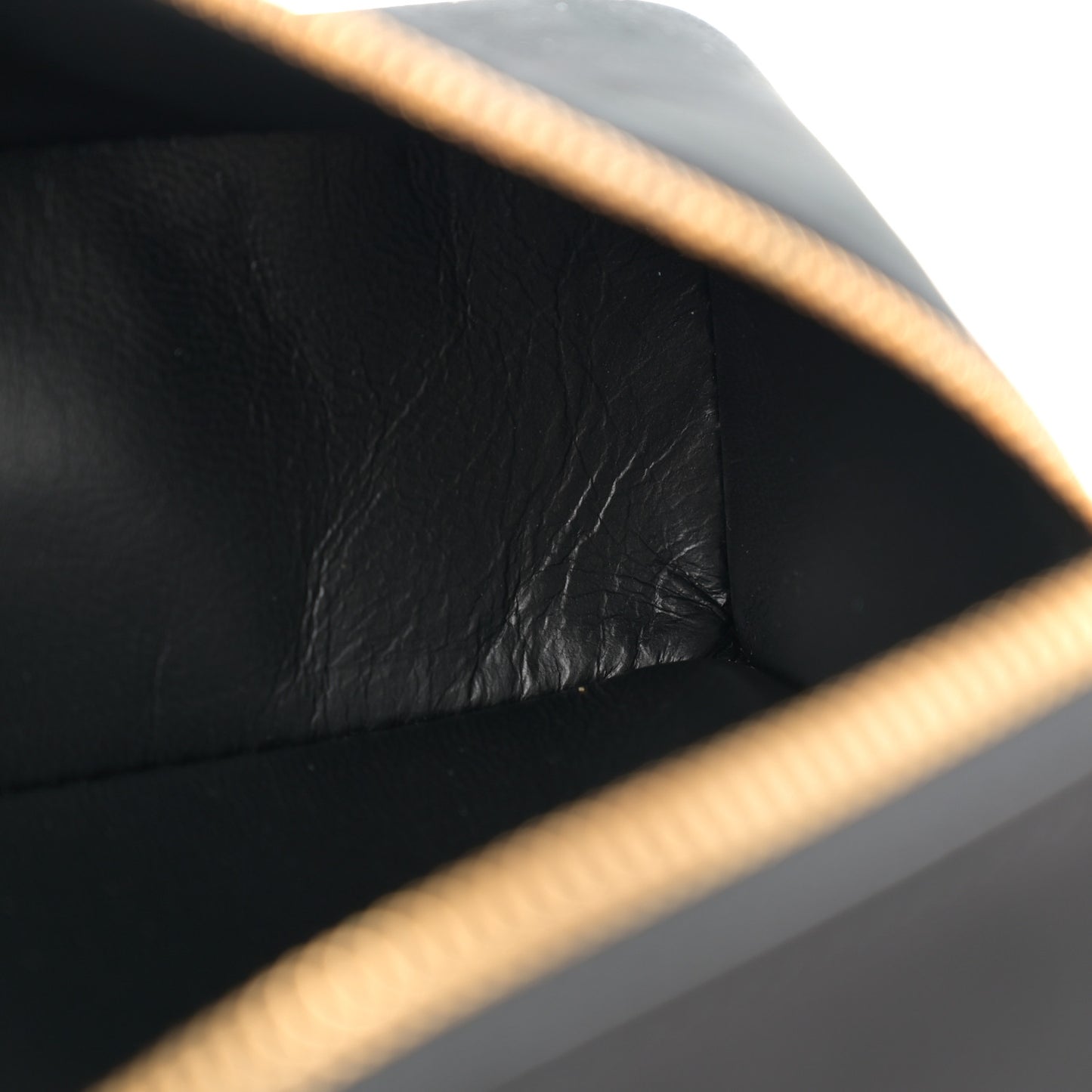 Nubuck L19 Extra Pocket Pouch Black Sun Gold