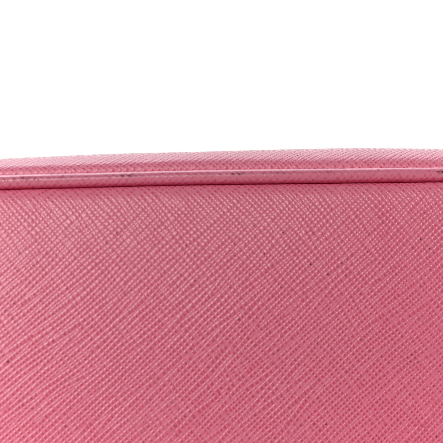 Prada Saffiano Lux Mini Galleria Double Zip Tote Begonia 33 of 35
