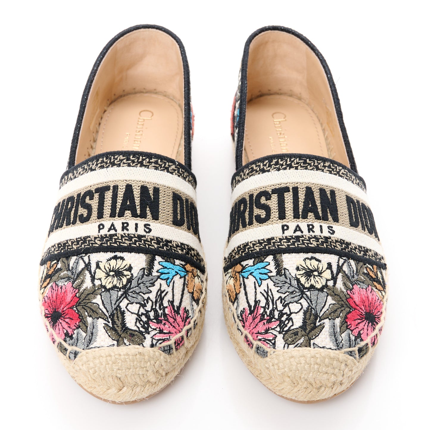 Embroidered Mille Fleurs Granville Espadrille 35 35 Multicolor