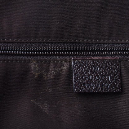 Gucci Monogram Medium Abbey Shoulder Bag Dark Brown 4 of 4