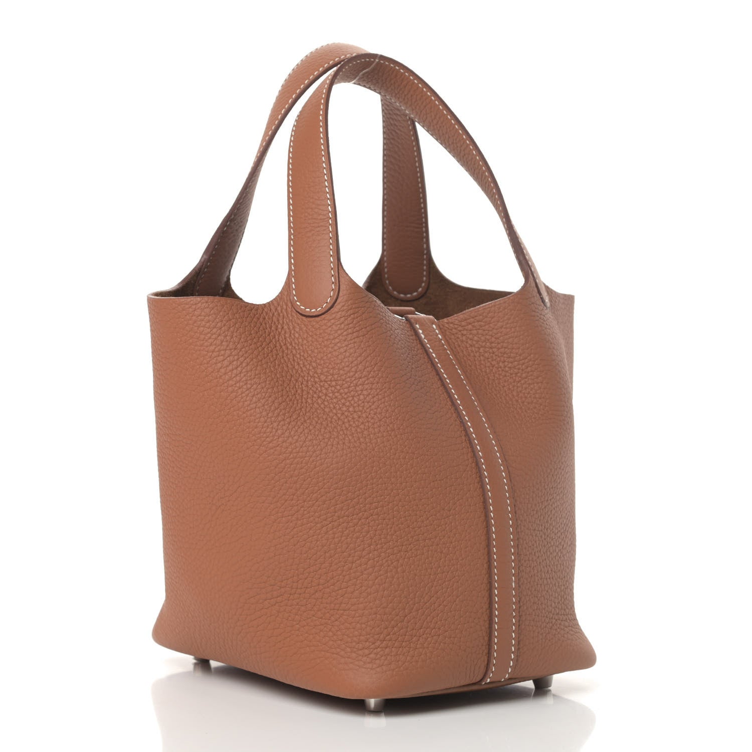 Hermes Taurillon Clemence Picotin Lock 18 PM Gold 2 of 4