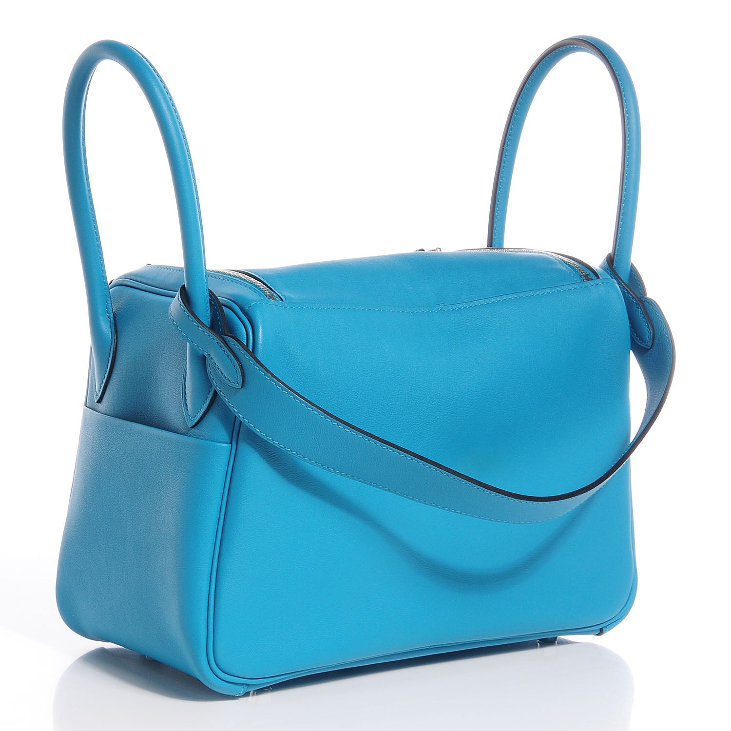 Hermes Swift Lindy 26 Turquoise 3 of 8