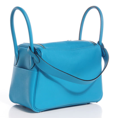 Hermes Swift Lindy 26 Turquoise 3 of 8