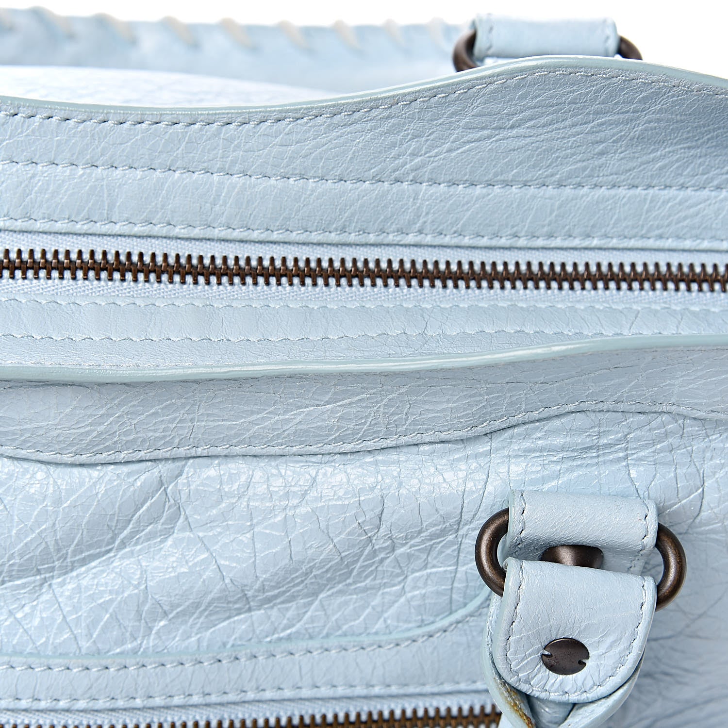 Balenciaga Agneau Classic Hardware City Bleu Dragee 20 of 21