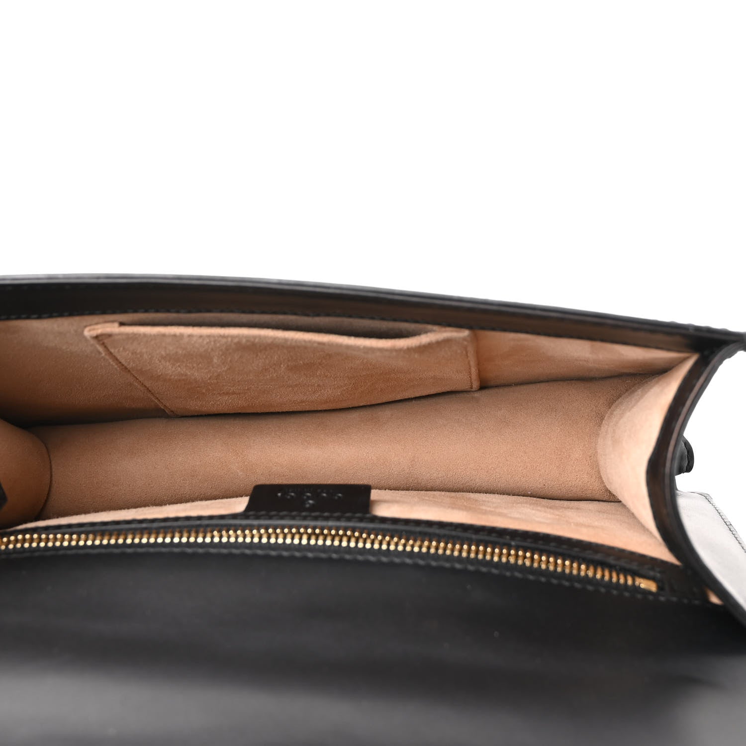 Gucci Calfskin Small Sylvie Shoulder Bag Black 5 of 10