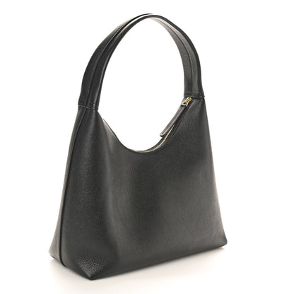 Mansur Gavriel Calfskin Small Soft Candy Shoulder Bag Black 3 of 9