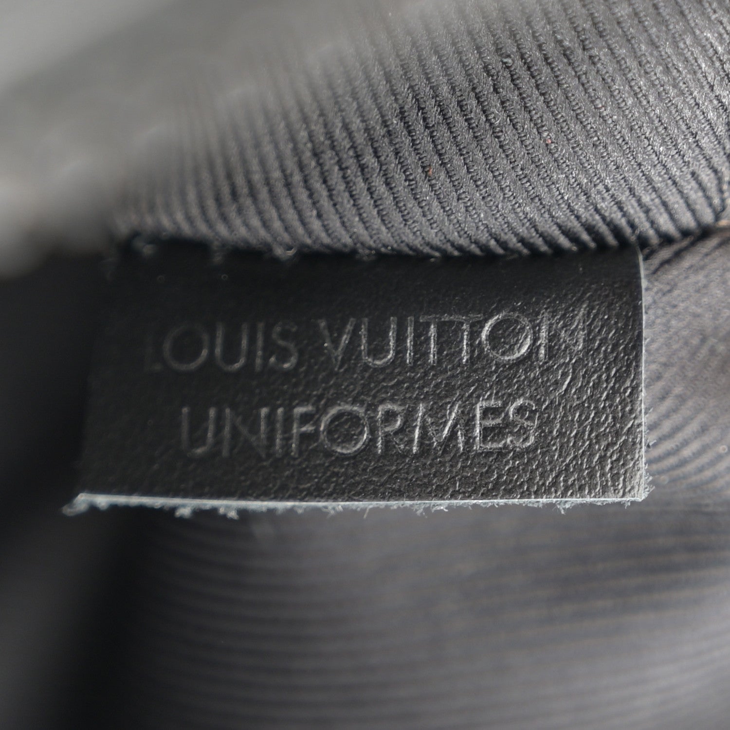 Louis Vuitton Taurillon Monogram Uniformes Solar Ray Soft Pochette Volga Belt Bag Black 6 of 11