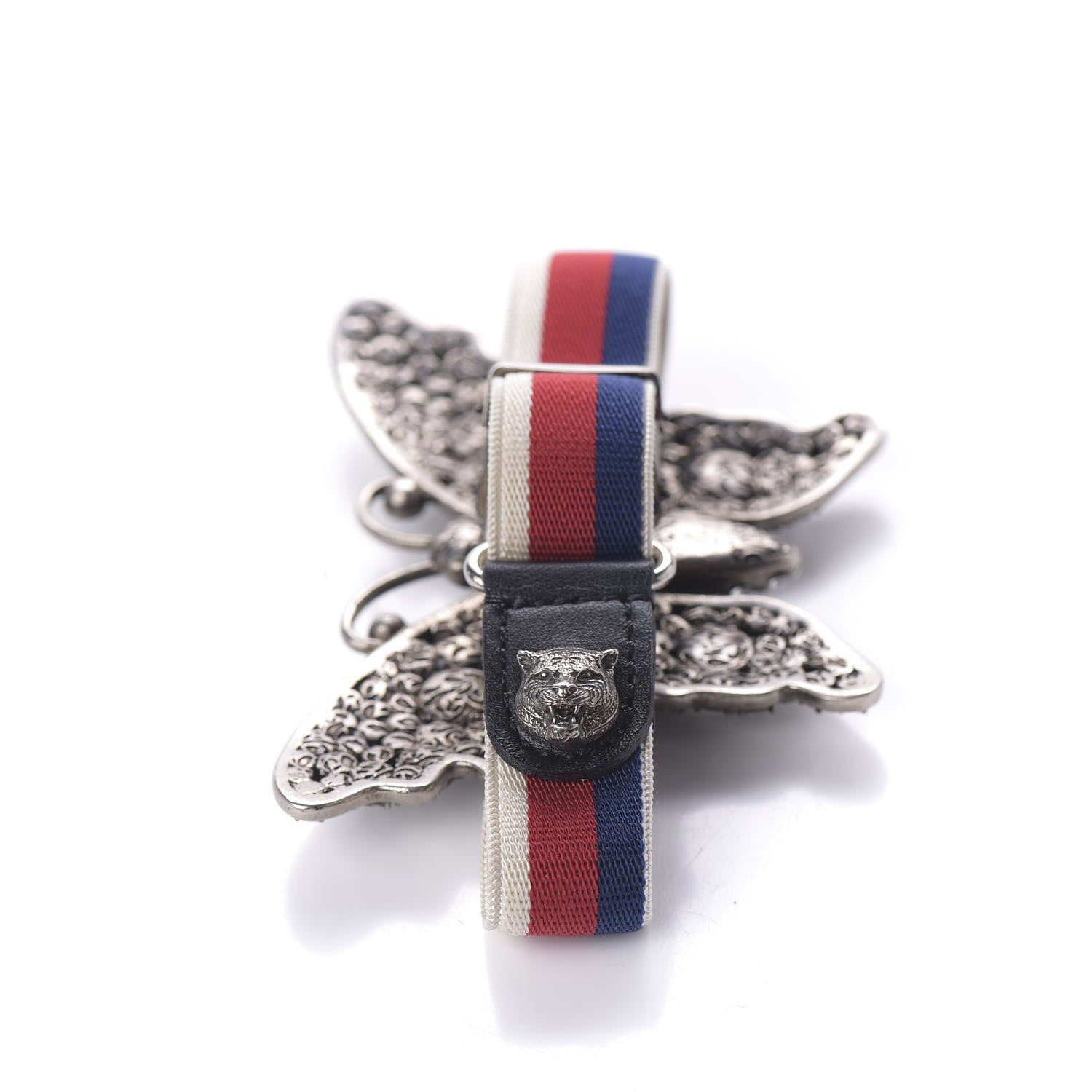 Gucci Web Crystal Butterfly Bracelet 4 of 6