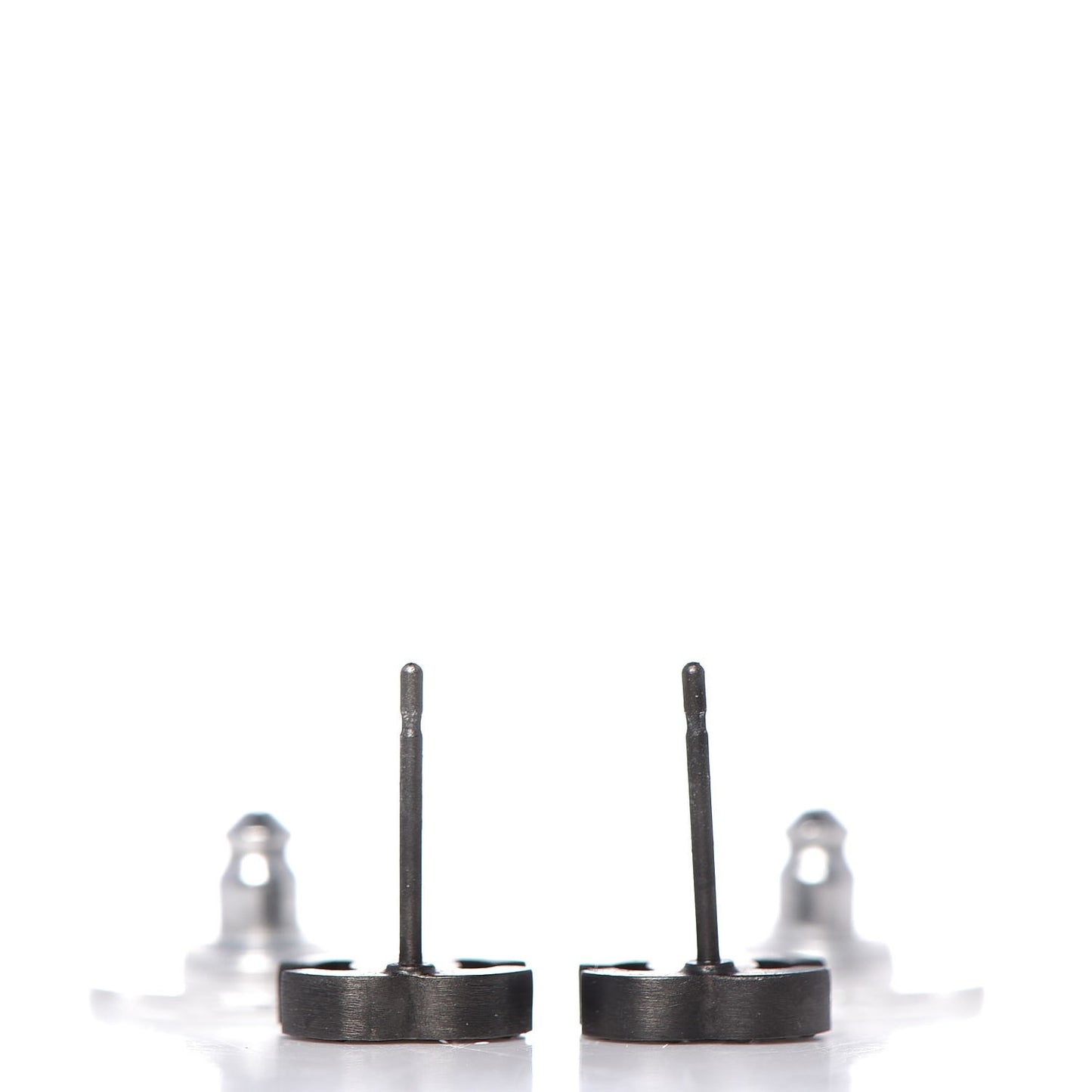 Crystal Mini CC Earrings Black