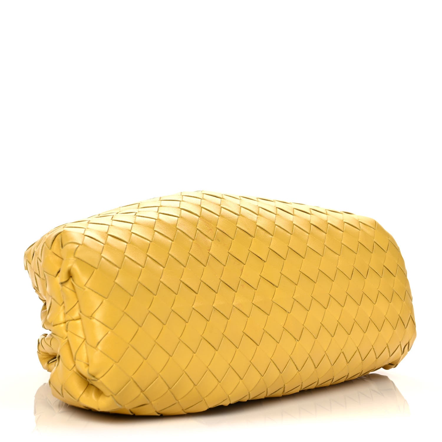 Bottega Veneta Nappa Maxi Intrecciato The Pouch Oversized Clutch Corn 4 of 13
