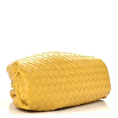 Bottega Veneta Nappa Maxi Intrecciato The Pouch Oversized Clutch Corn 4 of 13