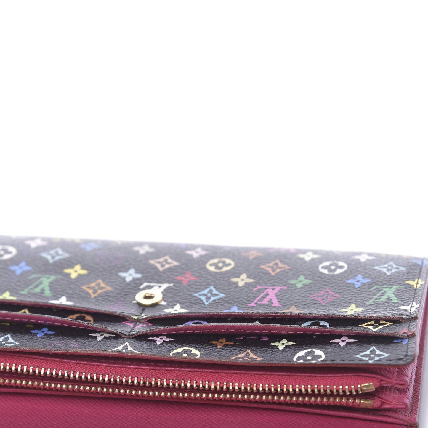 Monogram Multicolor Sarah Wallet Black Grenade