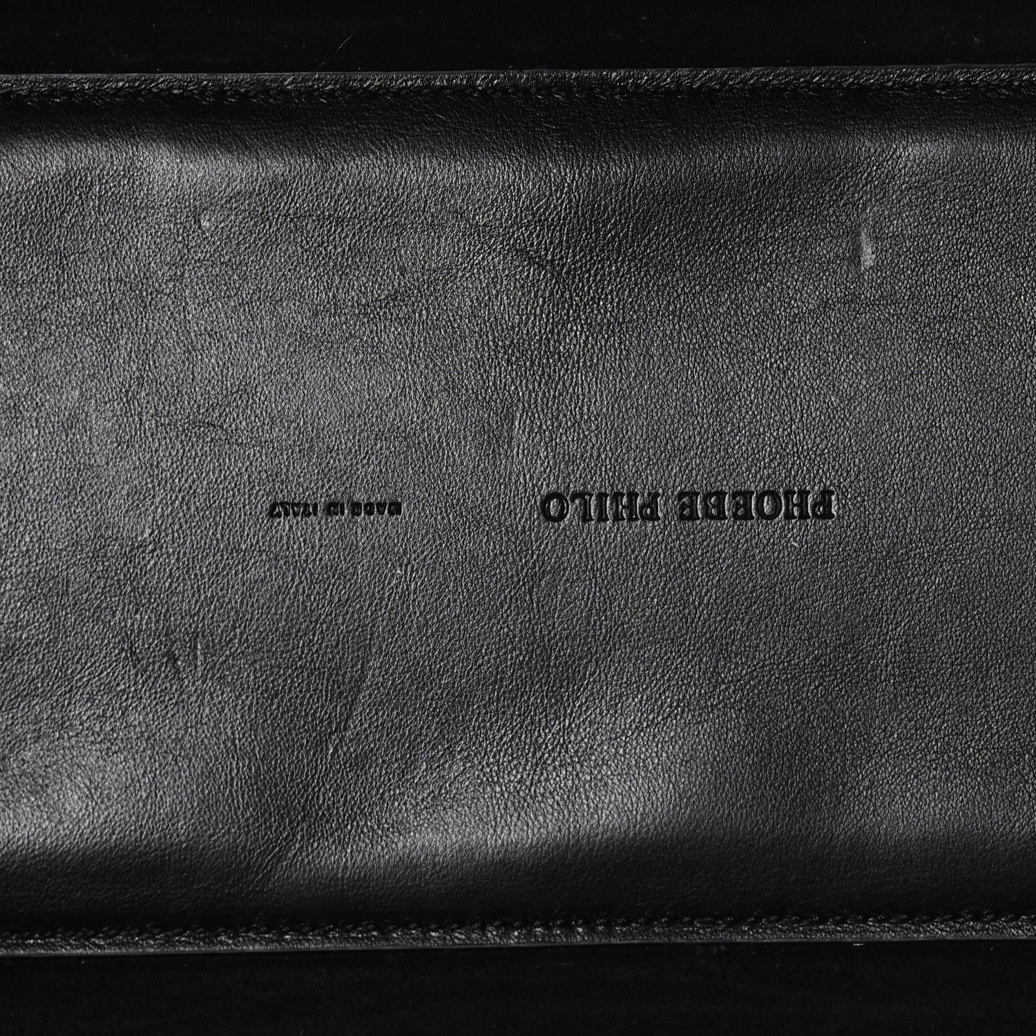 Phoebe Philo Calf Hair Small Kit Cabas  Black 6 of 9
