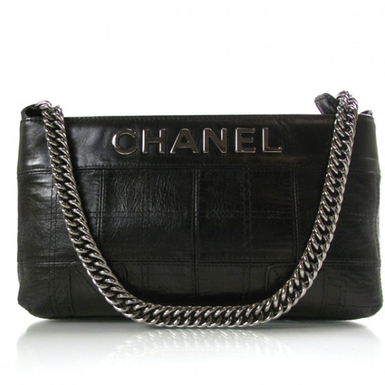 Leather Lax Pochette Black