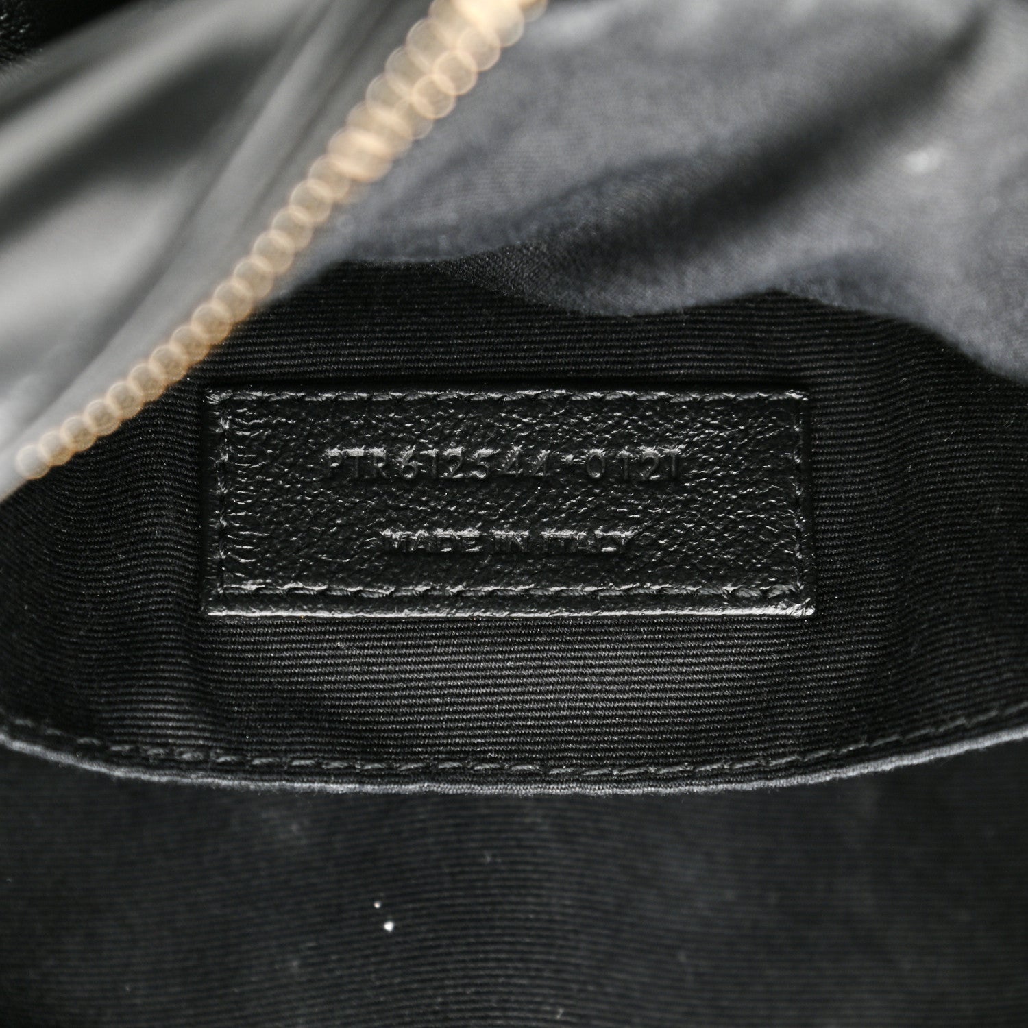 Saint Laurent Calfskin Matelasse Monogram Lou Camera Bag Black 7 of 10