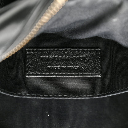 Saint Laurent Calfskin Matelasse Monogram Lou Camera Bag Black 7 of 10