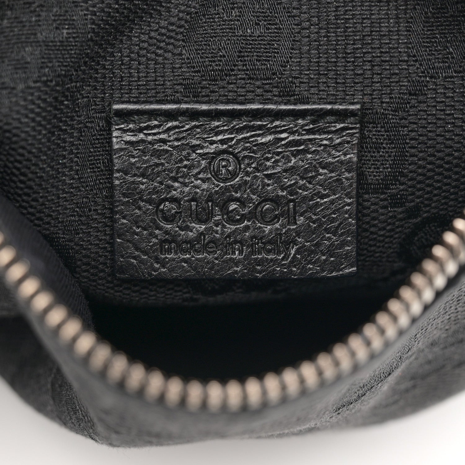 Gucci GG Monogram Double Pocket Belt Bag Black 6 of 11