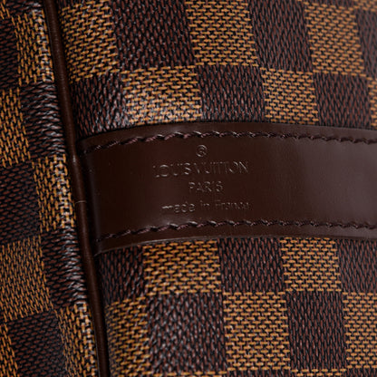 Louis Vuitton Damier Ebene Keepall Bandouliere 55 9 of 11