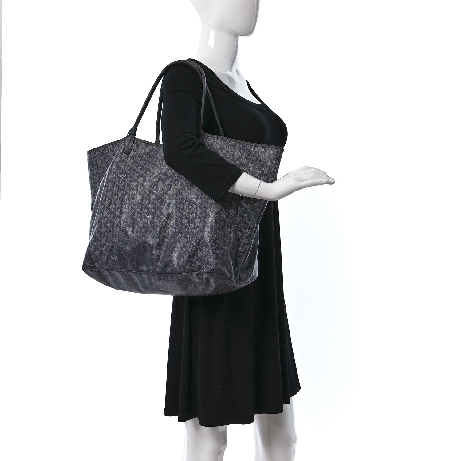 Goyard Goyardine Saint Louis GM Grey 2 of 19