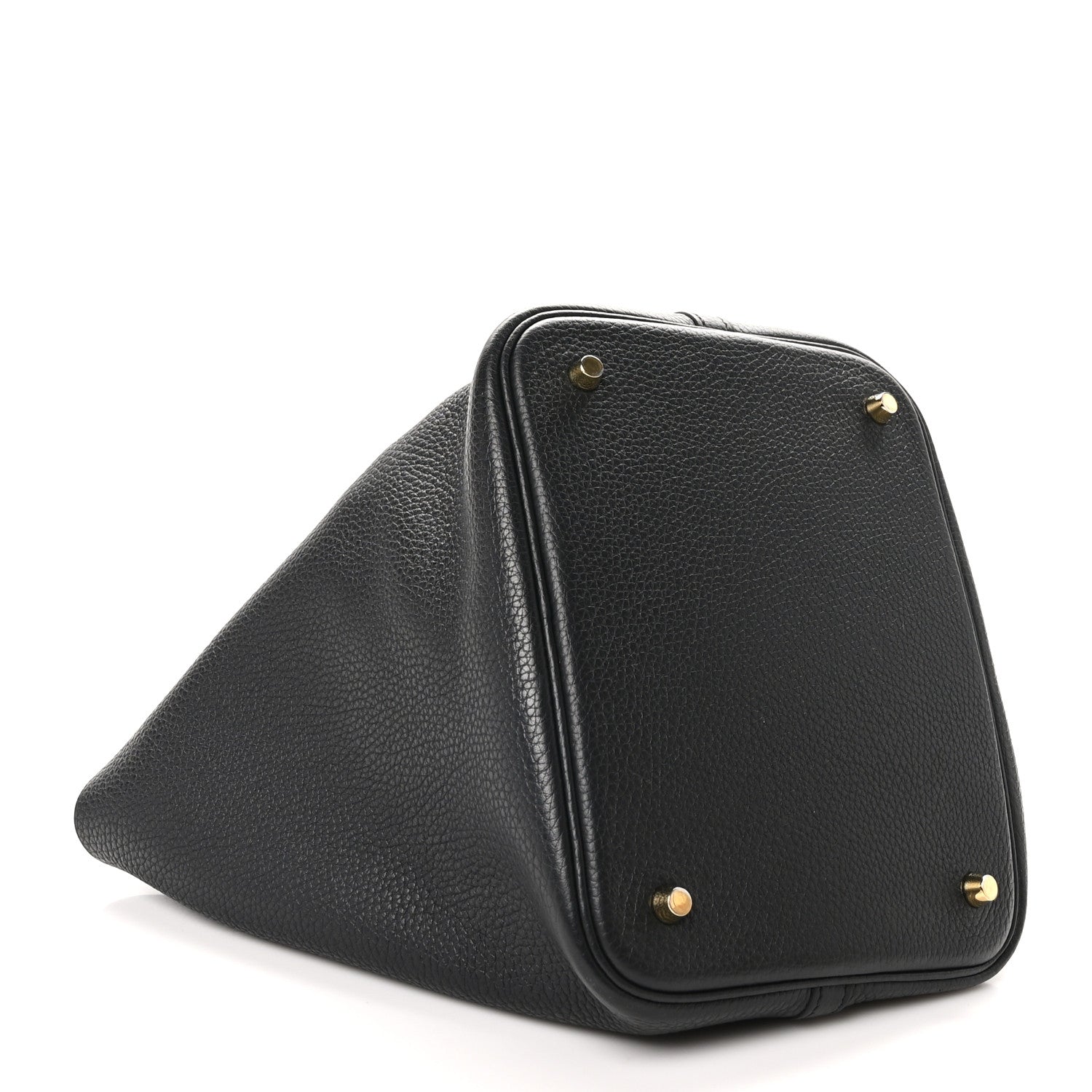 Hermes Taurillon Clemence Picotin Lock 22 MM Black 4 of 13
