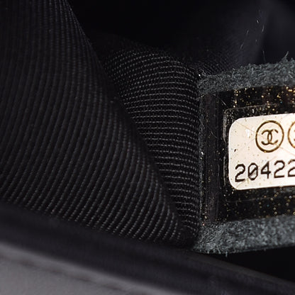 Chanel Calfskin Quilted Medium Boy Flap Black 7 of 9