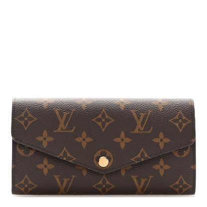 Louis Vuitton Monogram Sarah Wallet NM 1 of 9