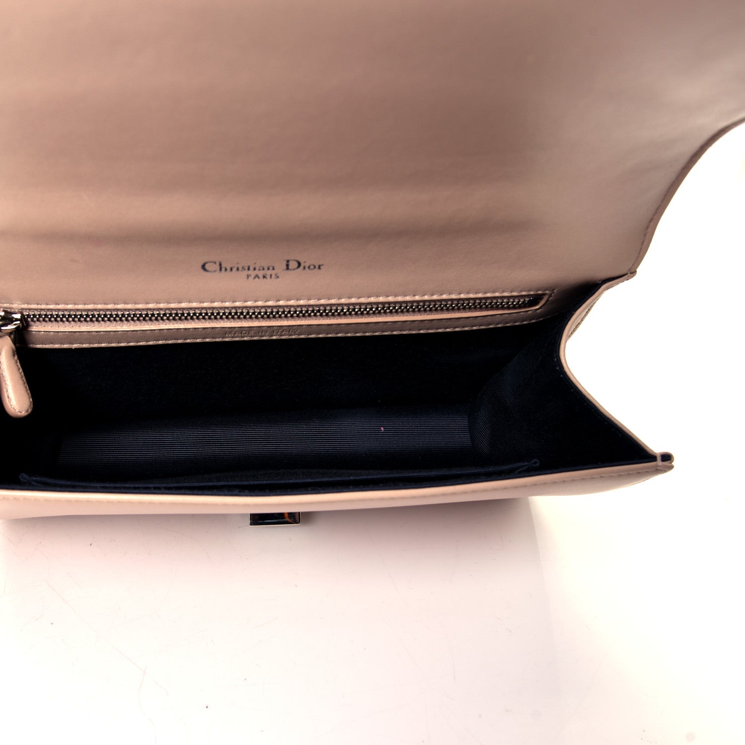 Christian Dior Lambskin Medium Diorama Flap Bag Nude 4 of 4