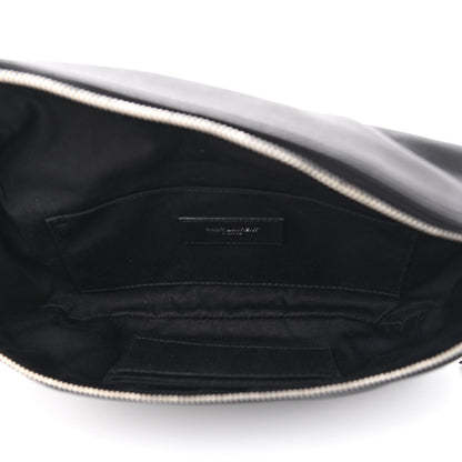 Saint Laurent Calfskin Belt Bag Black 5 of 10