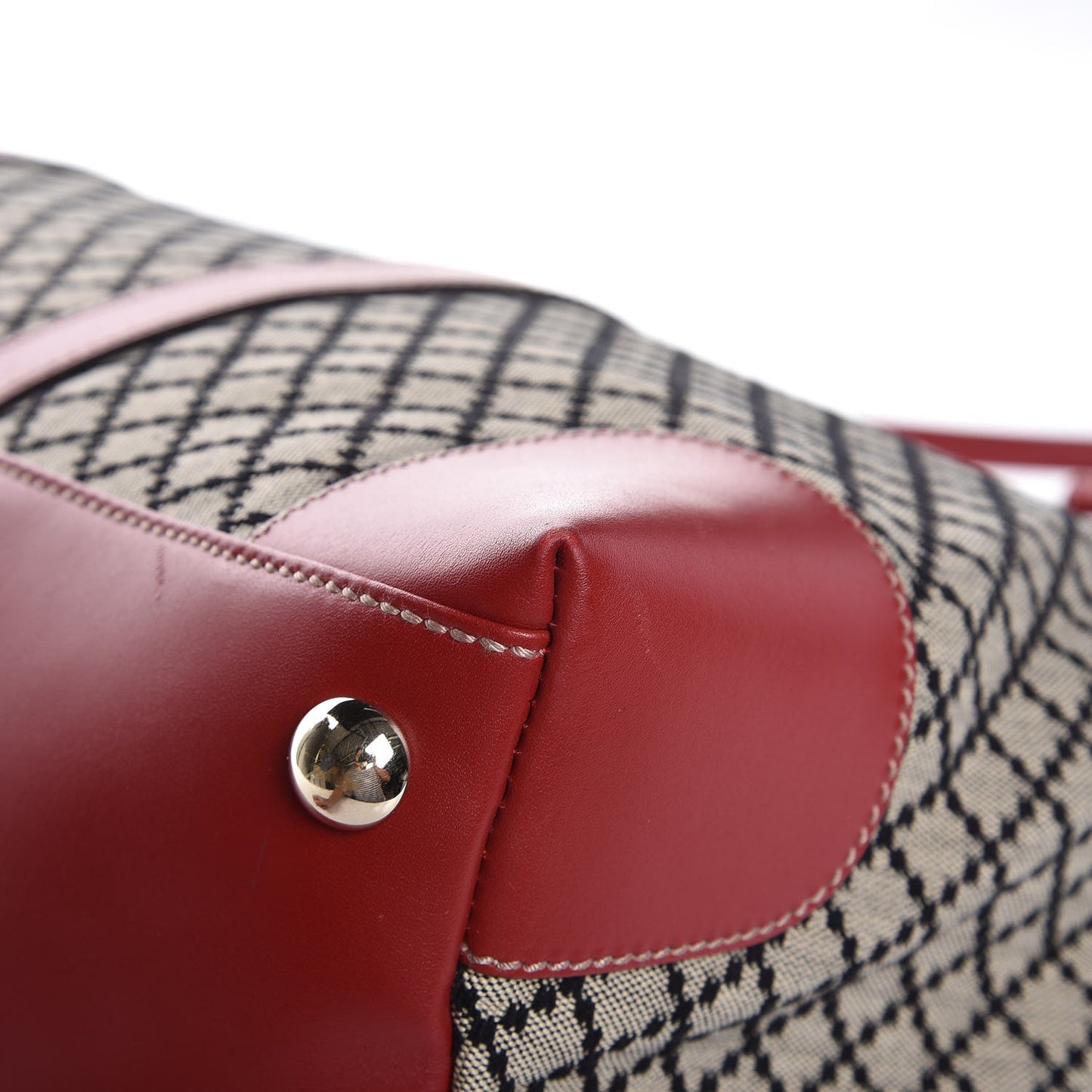 Diamante Medium Joy Tote Bag Red