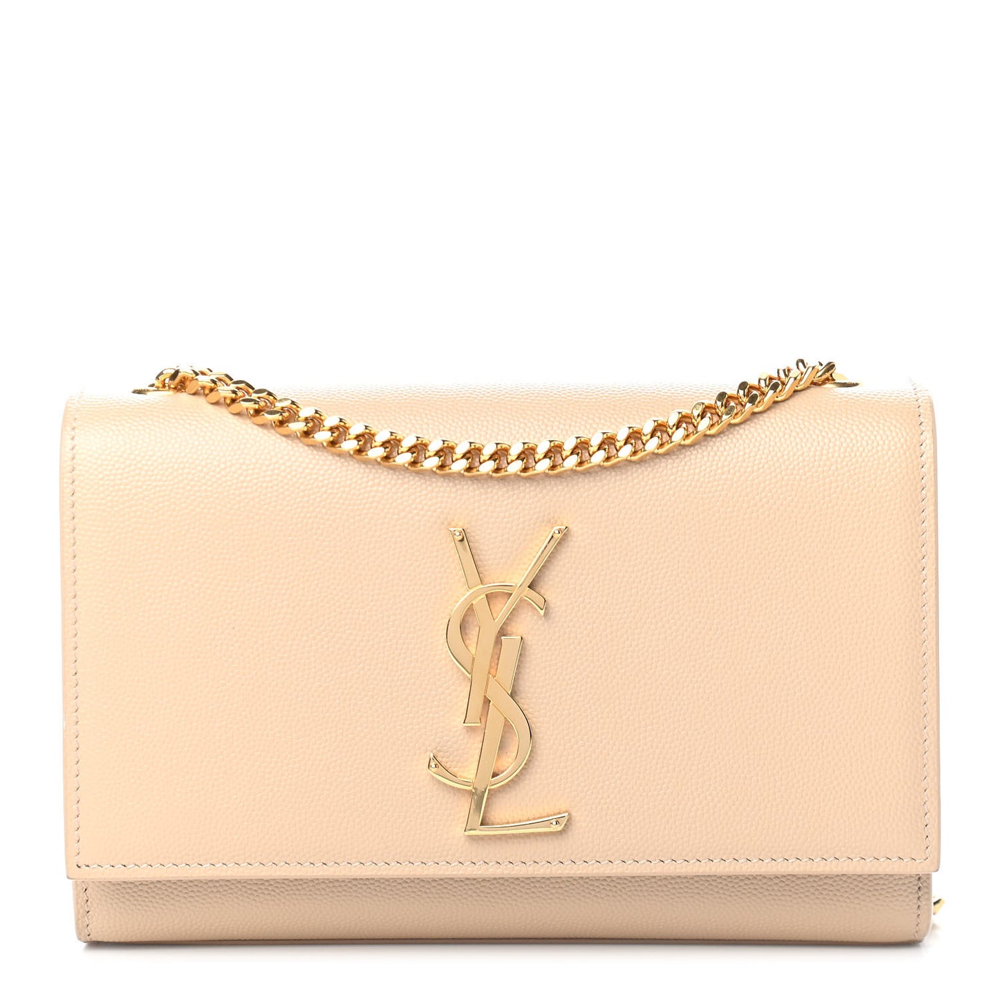 Grain De Poudre Small Monogram Kate Satchel Nude Powder