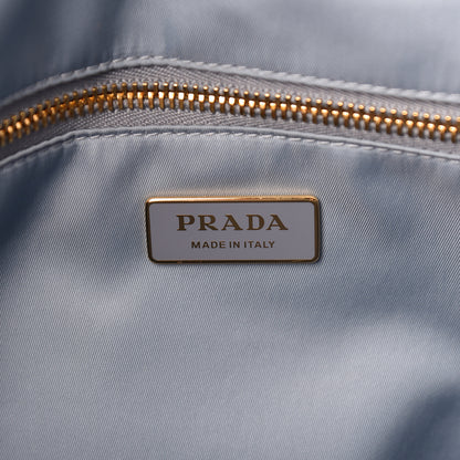 Prada Tessuto Nylon Etiquette Flap Black Soleil 7 of 12