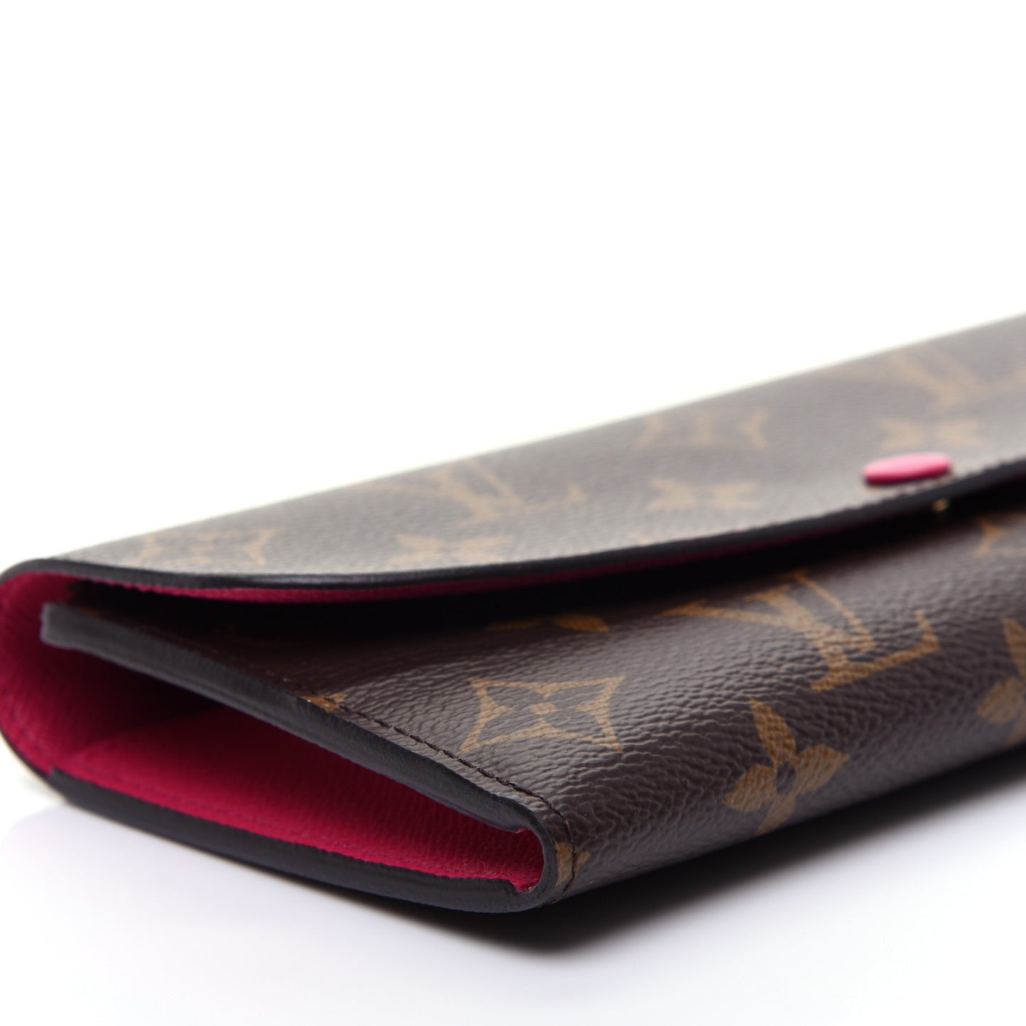 Monogram Emilie Wallet Hot Pink
