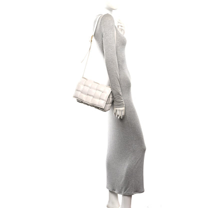 Bottega Veneta Nappa Maxi Intreccio Padded Cassette Crossbody Bag Chalk 2 of 10