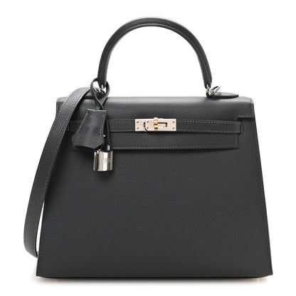 Hermes Epsom Kelly Sellier 25 Gris Misty 1 of 11