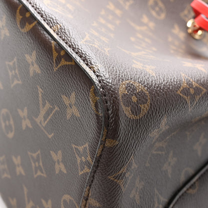 Louis Vuitton Monogram Neonoe MM Coquelicot 9 of 11
