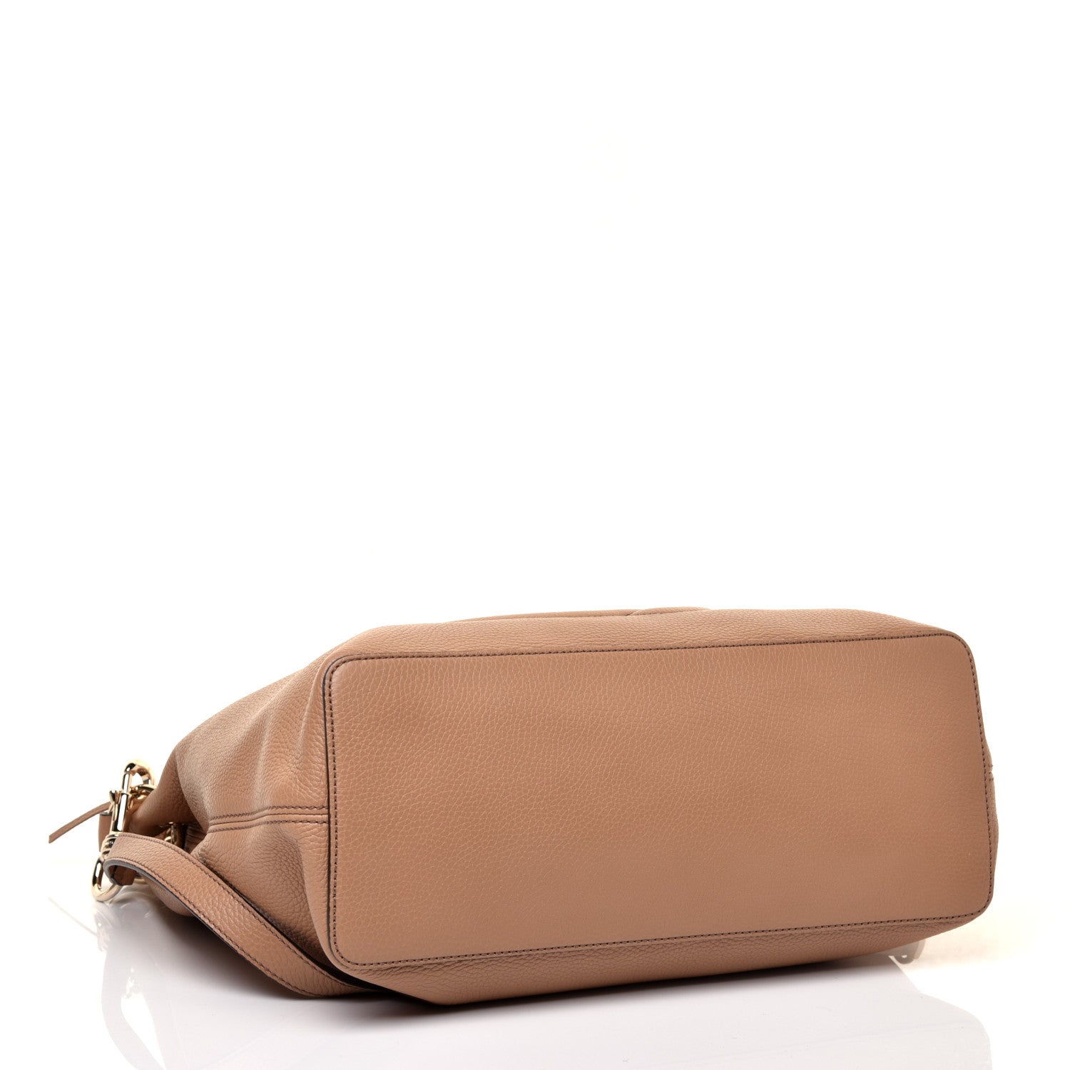 Gucci Pebbled Calfskin Large Soho Hobo Camelia 4 of 10