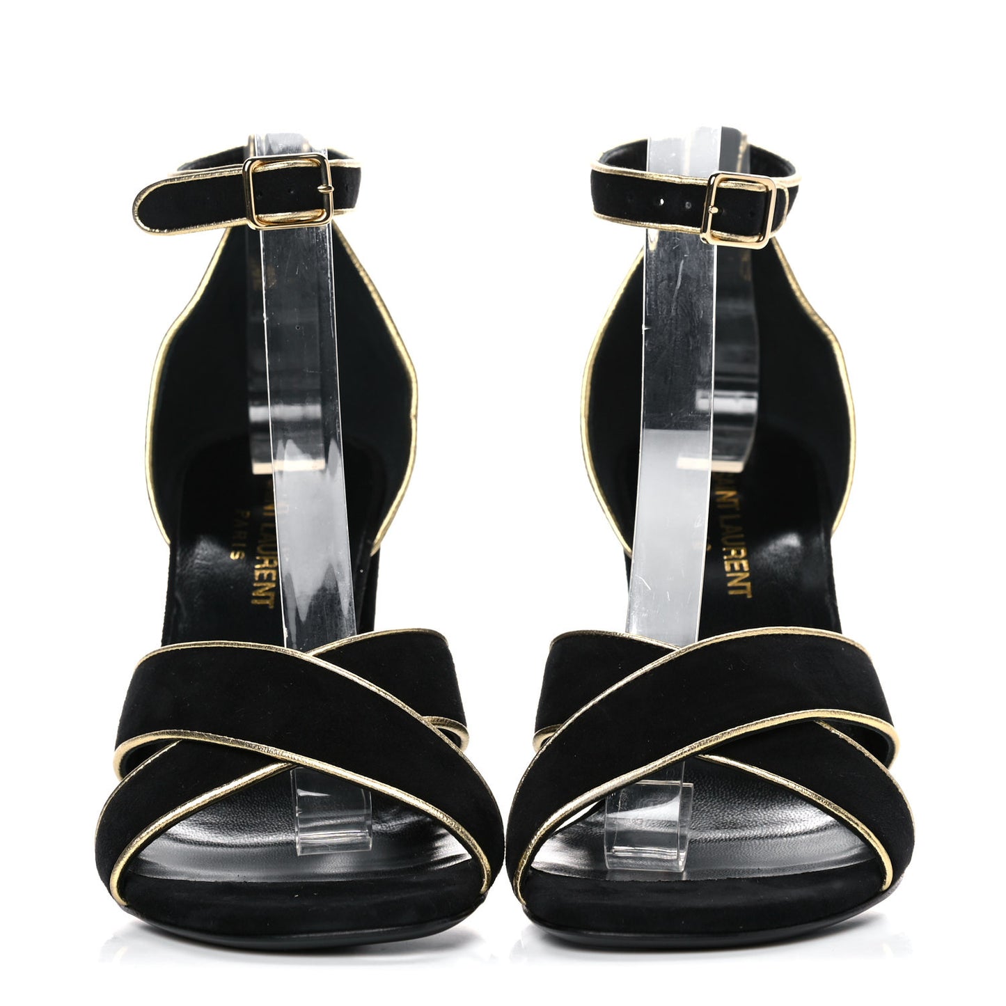 Suede Babies Sandals 37.5 Black