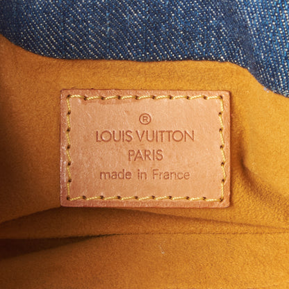 Louis Vuitton Monogram Denim Pleaty Blue 8 of 8