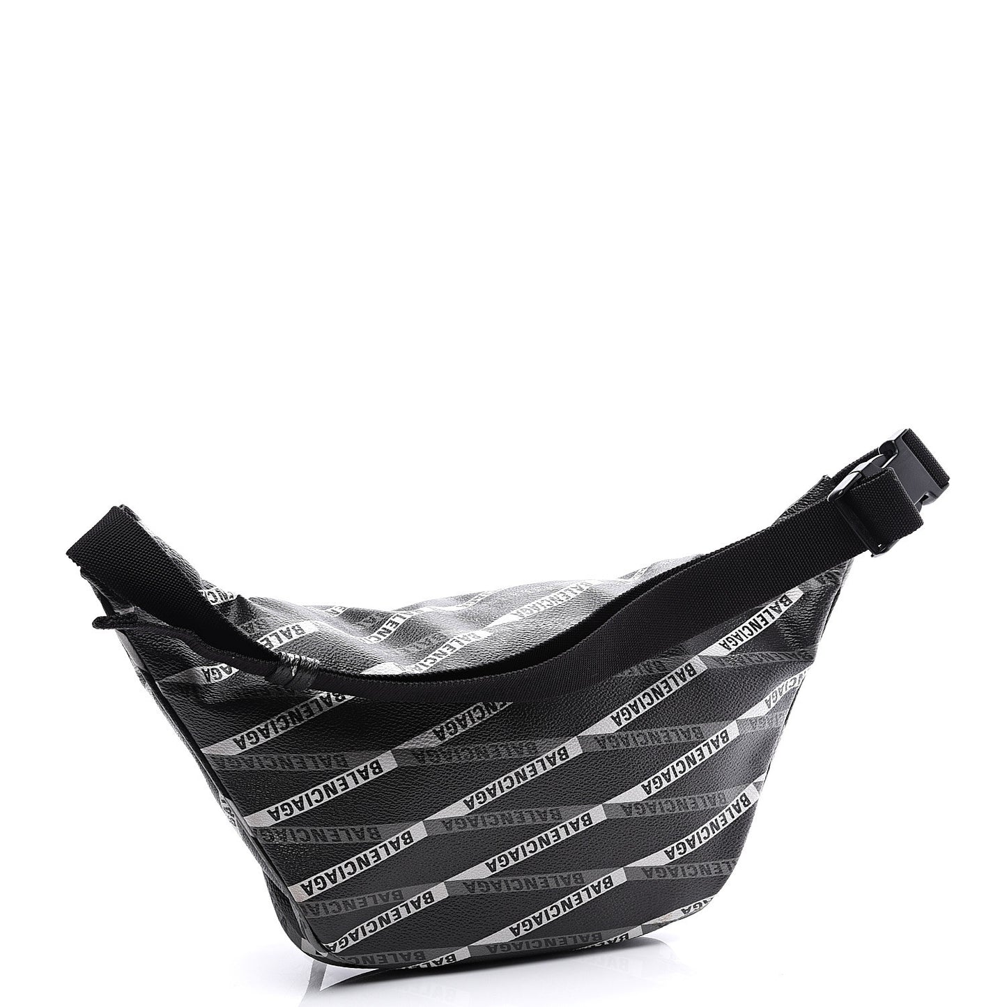 Coated Canvas Losange Monogram Explorer Belt Bag Black Grey