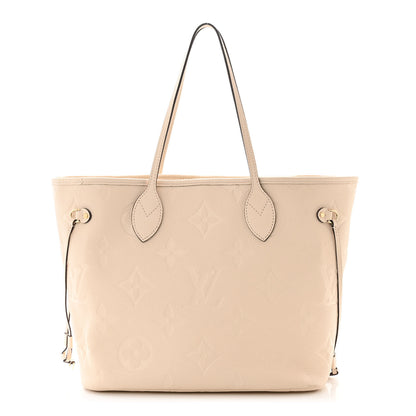 Louis Vuitton Empreinte Monogram Giant Neverfull MM Cream 1 of 9
