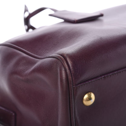Saint Laurent Calfskin Classic Duffle 6 Amarena 8 of 21