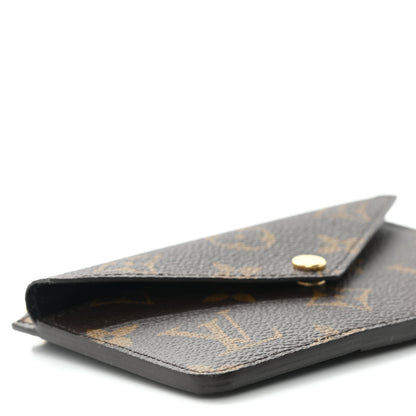 Louis Vuitton Monogram Recto Verso Card Holder Black 8 of 9